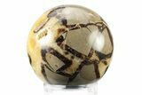 Polished Septarian Sphere - Madagascar #239003-1